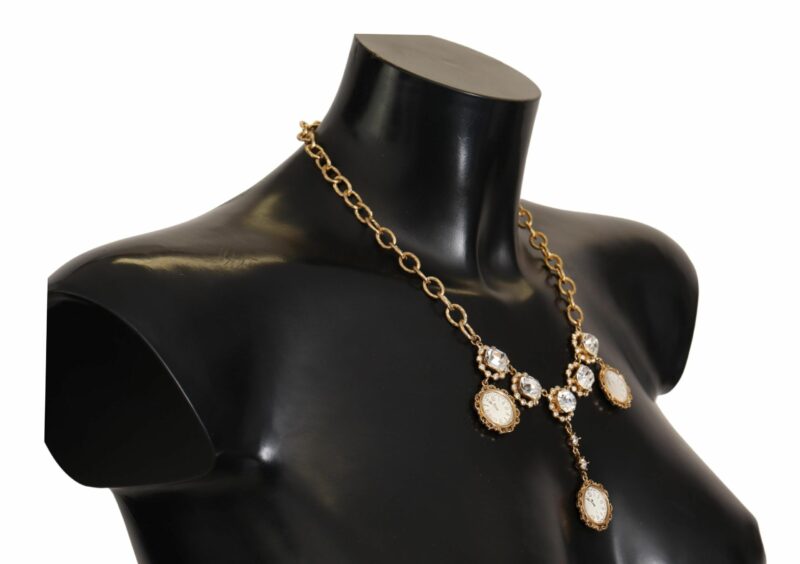 Dolce & Gabbana Elegant Timeless Statement Necklace - Image 2