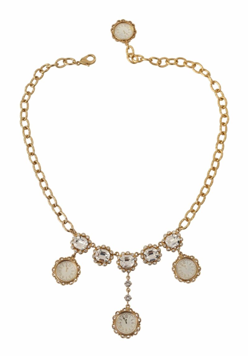 Dolce & Gabbana Elegant Timeless Statement Necklace - Image 3