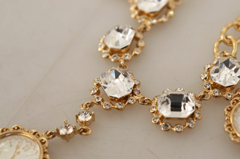 Dolce & Gabbana Elegant Timeless Statement Necklace - Image 6
