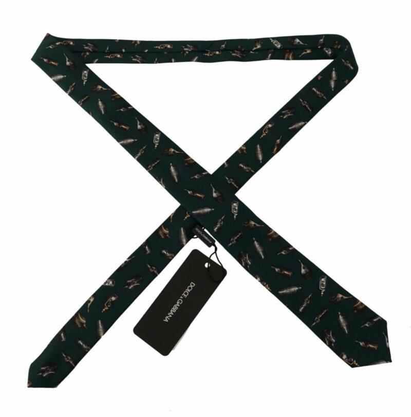 Dolce & Gabbana Elegant Silk Men's Designer Bow Tie - Image 2