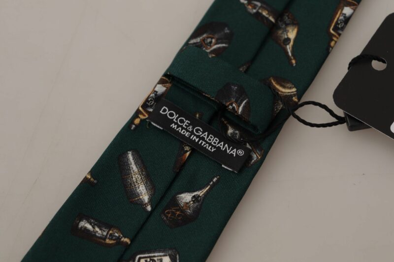 Dolce & Gabbana Elegant Silk Men's Designer Bow Tie - Image 4