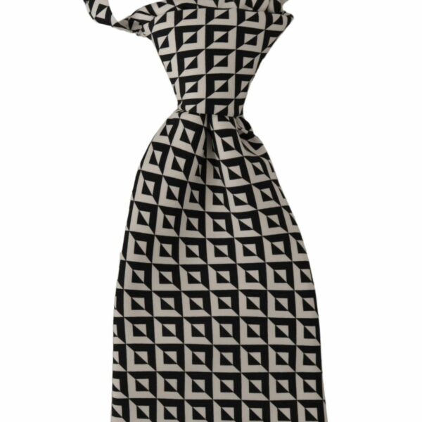 Dolce & Gabbana Elegant Silk Black Tie for the Dapper Gentleman