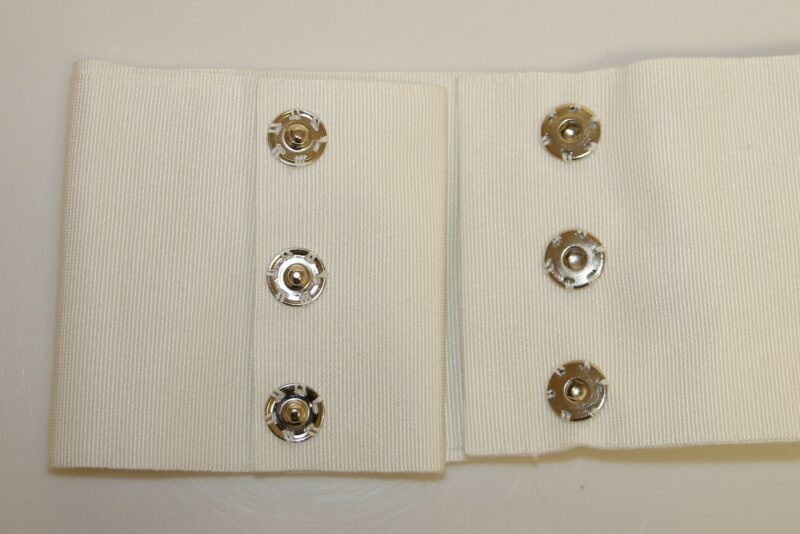 Dolce & Gabbana Embellished Snap Button Waist Belt - Image 5