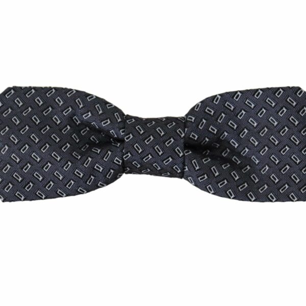 Dolce & Gabbana Elegant Polka Dot Silk Bow Tie
