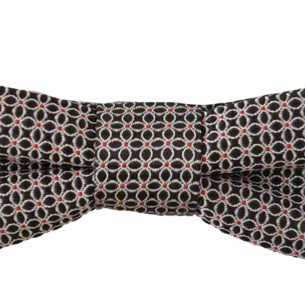 Dolce & Gabbana Elegant Black Silk Bow Tie
