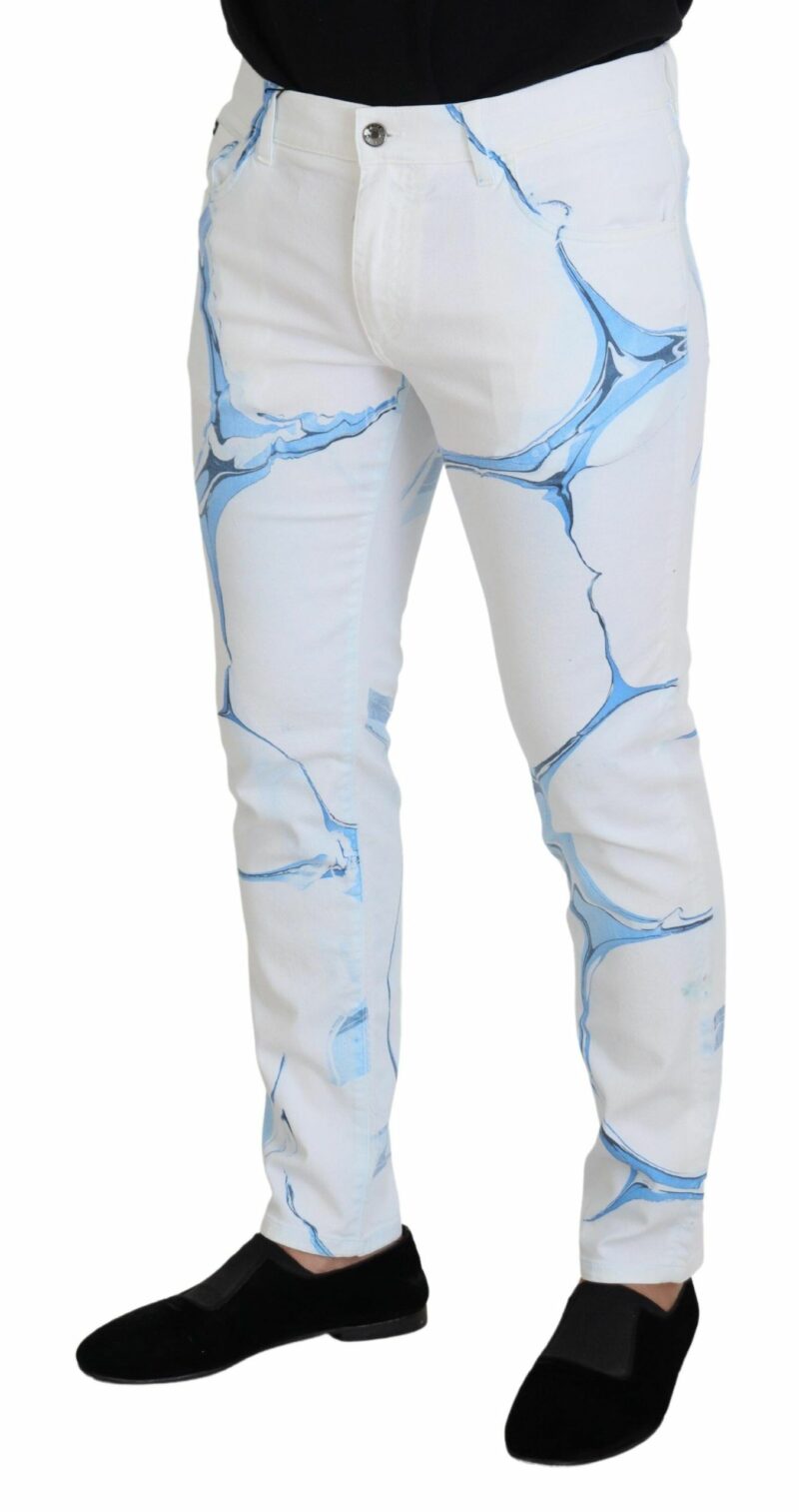 Dolce & Gabbana Elegant Slim Fit Casual Jeans - Image 2