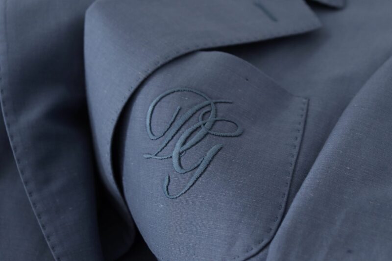 Dolce & Gabbana Elegant Single Breasted Linen Jacket - Image 8