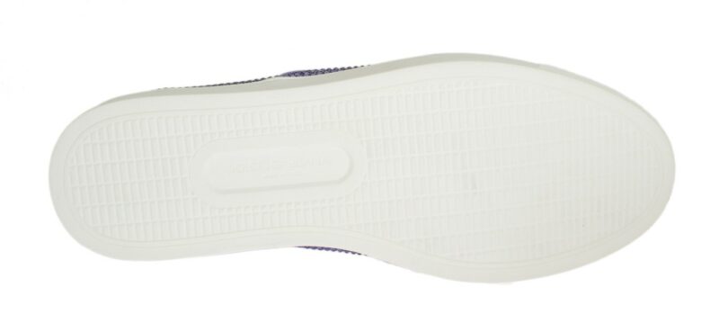 Dolce & Gabbana Elegant Purple Strass Fashion Sneakers - Image 3