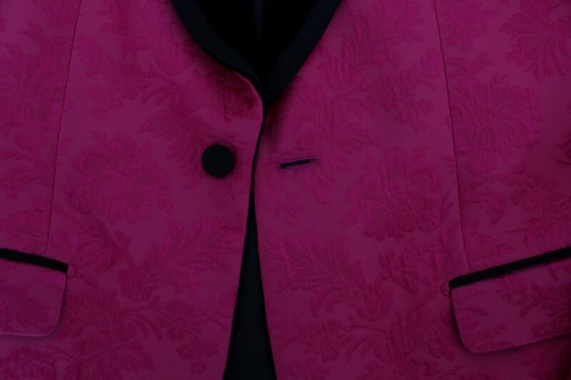 Dolce & Gabbana Floral Brocade Single-Breasted Blazer - Image 8