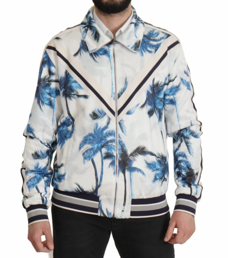 Dolce & Gabbana Chic Multicolor Full Zip Sweater - Image 2