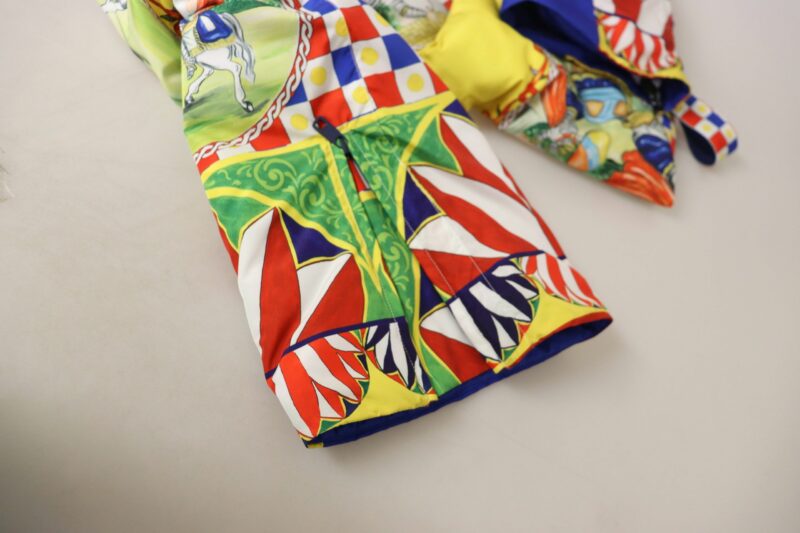 Dolce & Gabbana Multicolor High Waist Snow Pants - Image 6