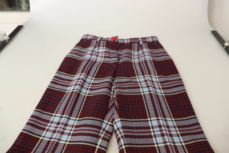 Dolce & Gabbana Elegant High Waist Wool-Blend Trousers - Image 5