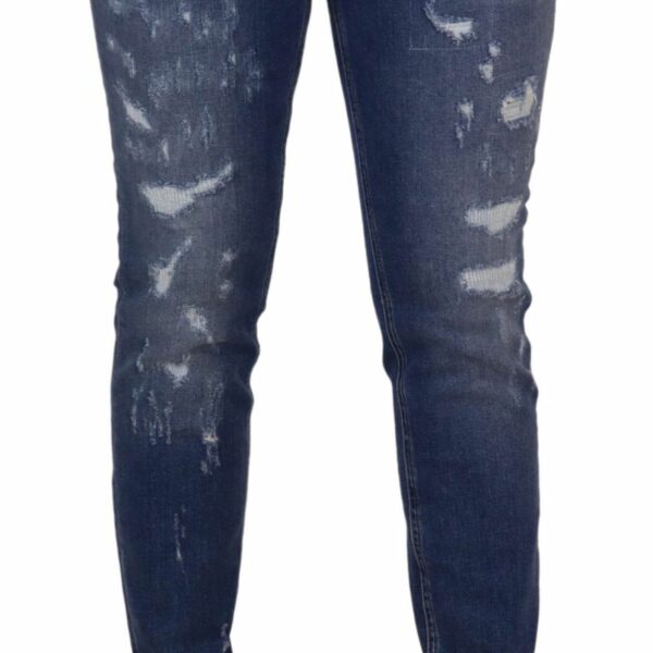 Dolce & Gabbana Chic Low Waist Skinny Denim Jeans