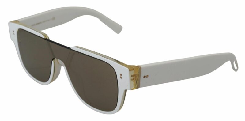 Dolce & Gabbana Elegant White Acetate Sunglasses for Women - Image 2