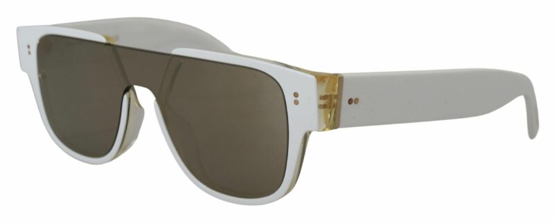 Dolce & Gabbana Elegant White Acetate Sunglasses for Women - Image 6