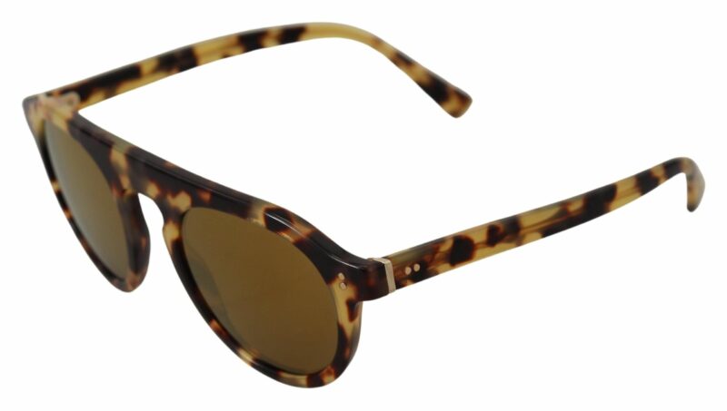 Dolce & Gabbana Chic Tortoiseshell Acetate Sunglasses - Image 2