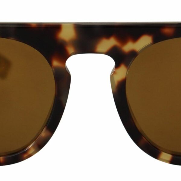 Dolce & Gabbana Chic Tortoiseshell Acetate Sunglasses