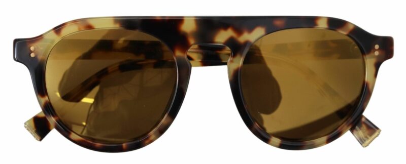 Dolce & Gabbana Chic Tortoiseshell Acetate Sunglasses - Image 5
