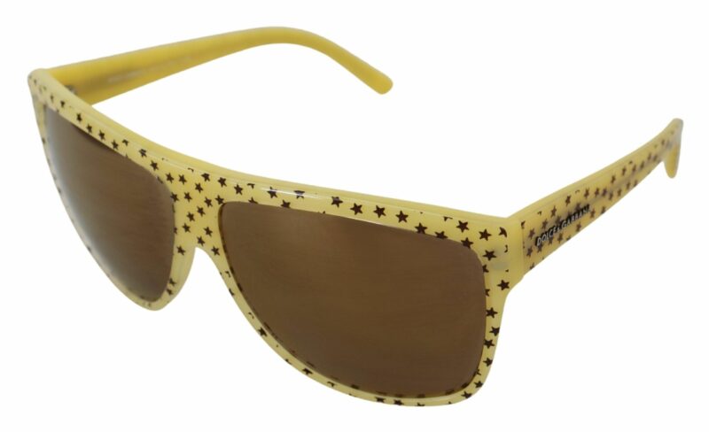 Dolce & Gabbana Stellar Chic Square Sunglasses in Yellow - Image 3