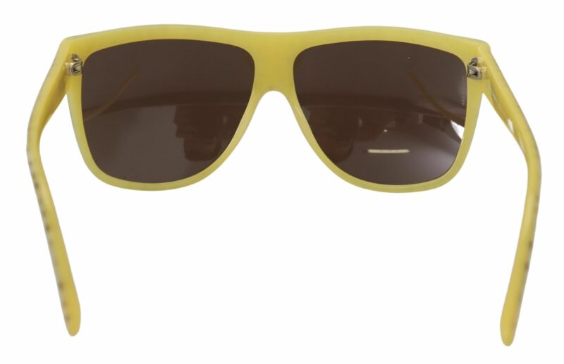 Dolce & Gabbana Stellar Chic Square Sunglasses in Yellow - Image 5