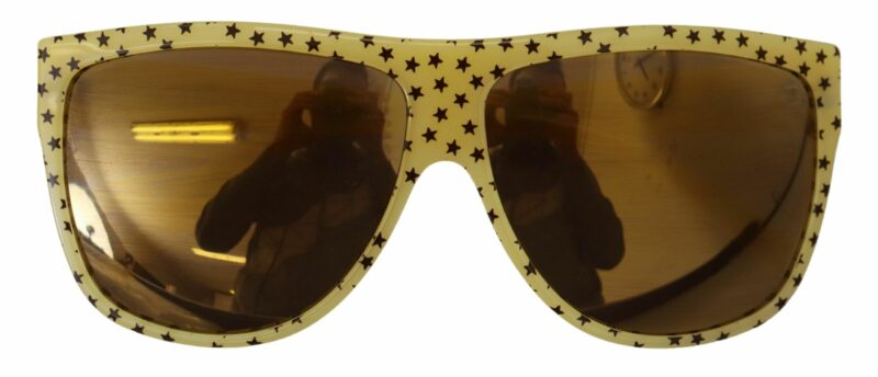 Dolce & Gabbana Stellar Chic Square Sunglasses in Yellow - Image 6