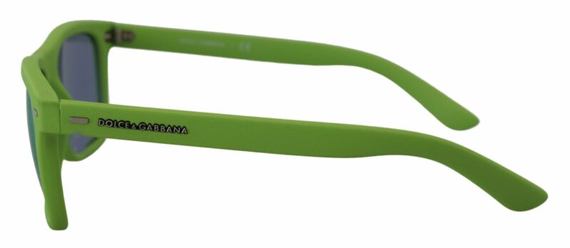 Dolce & Gabbana Acid Green Chic Full Rim Sunglasses - Image 4