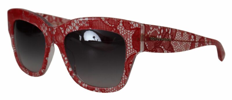 Dolce & Gabbana Chic Sicilian Lace Tinted Sunglasses - Image 7