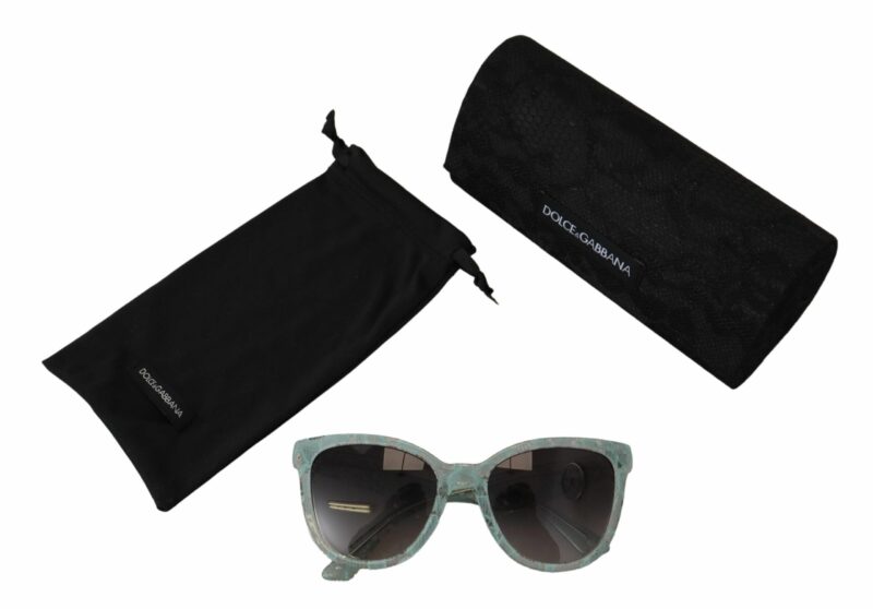 Dolce & Gabbana Elegant Sicilian Lace Designer Sunglasses - Image 5