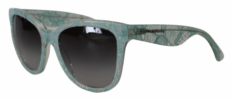 Dolce & Gabbana Elegant Sicilian Lace Designer Sunglasses - Image 6