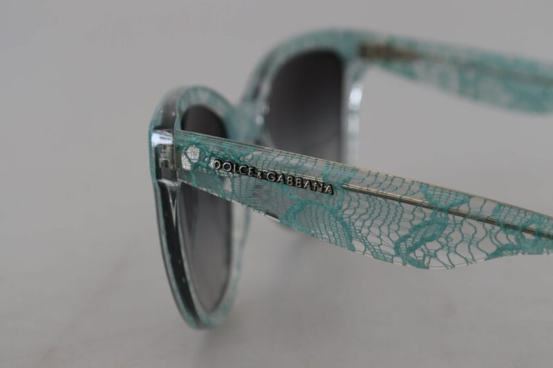 Dolce & Gabbana Elegant Sicilian Lace Designer Sunglasses - Image 8