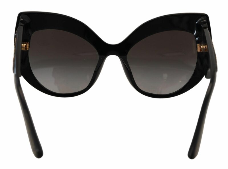 Dolce & Gabbana Butterfly Polarized Sequin Sunglasses - Image 4