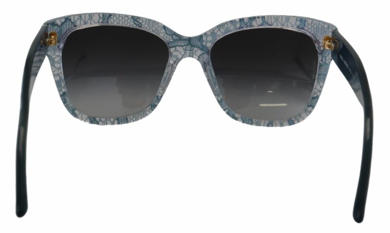 Dolce & Gabbana Elegant Sicilian Lace-Infused Women's Sunglasses - Image 3