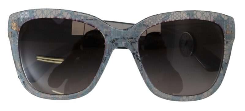 Dolce & Gabbana Elegant Sicilian Lace-Infused Women's Sunglasses - Image 4