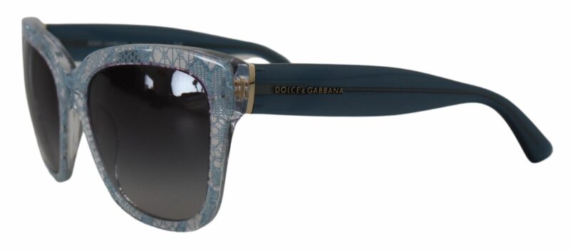 Dolce & Gabbana Elegant Sicilian Lace-Infused Women's Sunglasses - Image 6