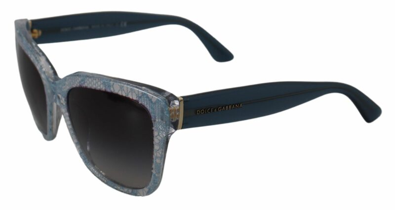 Dolce & Gabbana Elegant Sicilian Lace-Infused Women's Sunglasses - Image 7