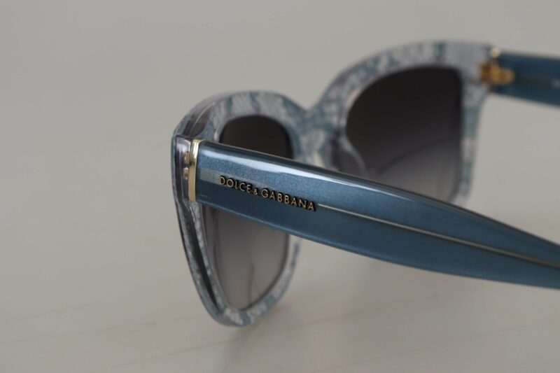 Dolce & Gabbana Elegant Sicilian Lace-Infused Women's Sunglasses - Image 8