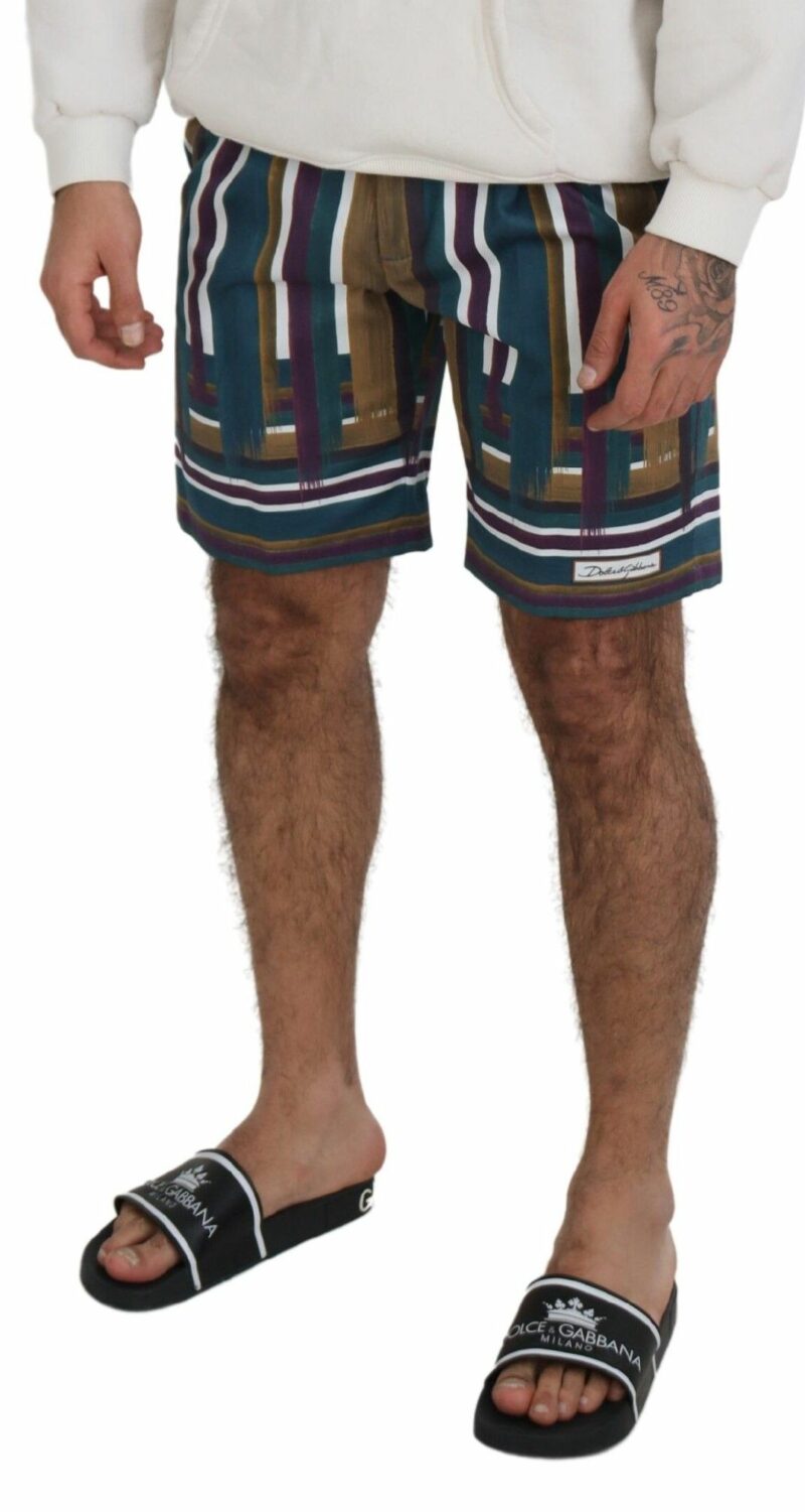 Dolce & Gabbana Chic Multicolor Chino Shorts - Regular Fit - Image 3