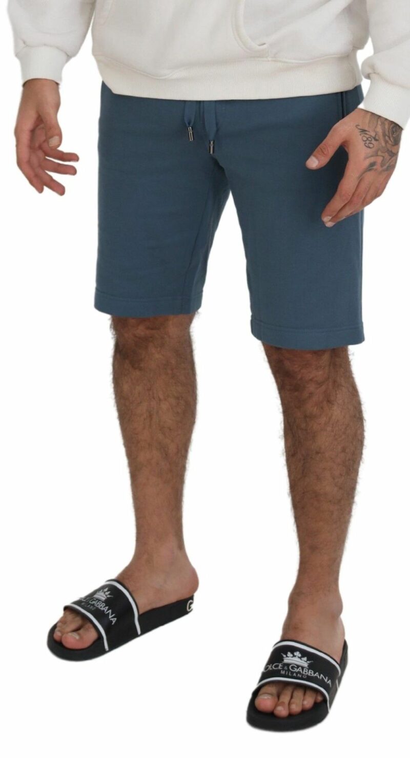 Dolce & Gabbana Elegant Blue Bermuda Shorts - Regular Fit - Image 3