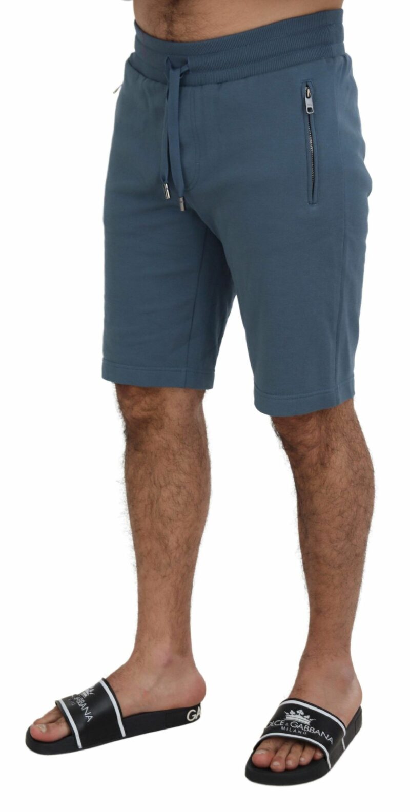 Dolce & Gabbana Elegant Blue Bermuda Shorts - Regular Fit - Image 4