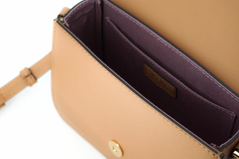 Versace Elegant Calf Leather Shoulder Bag in Brown - Image 5