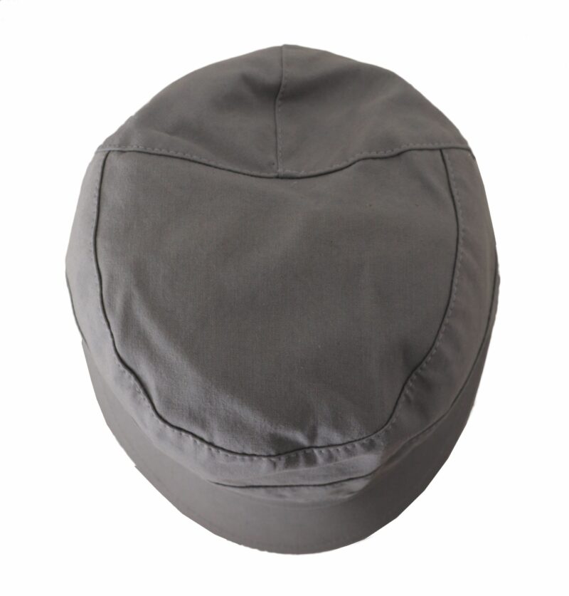 Dolce & Gabbana Elegant Gray Newsboy Cap - Classic Accessory - Image 4