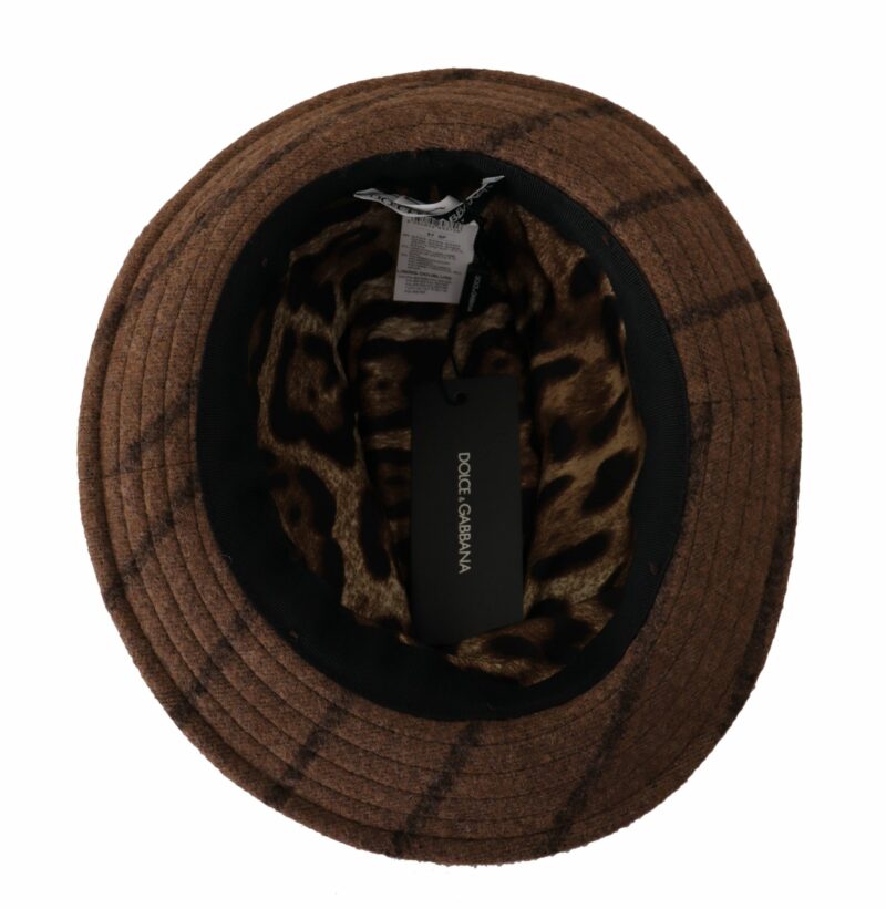 Dolce & Gabbana Elegant Wide Brim Fedora Hat - Image 3
