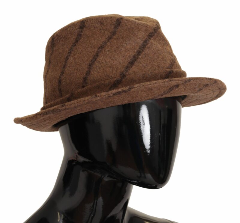 Dolce & Gabbana Elegant Wide Brim Fedora Hat - Image 4