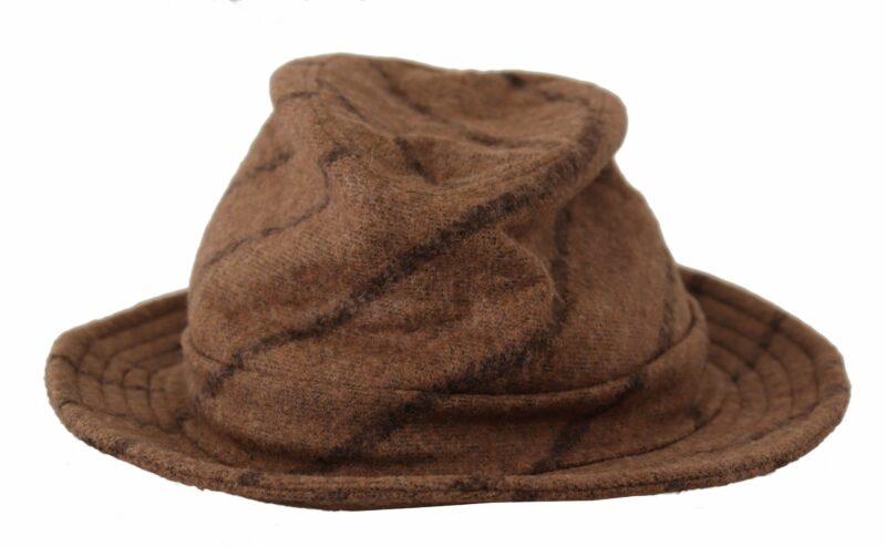 Dolce & Gabbana Elegant Wide Brim Fedora Hat - Image 6