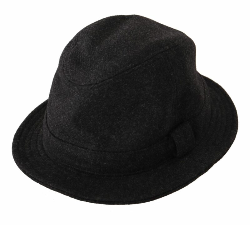 Dolce & Gabbana Elegant Gray Trilby Hat in Wool and Cashmere - Image 2