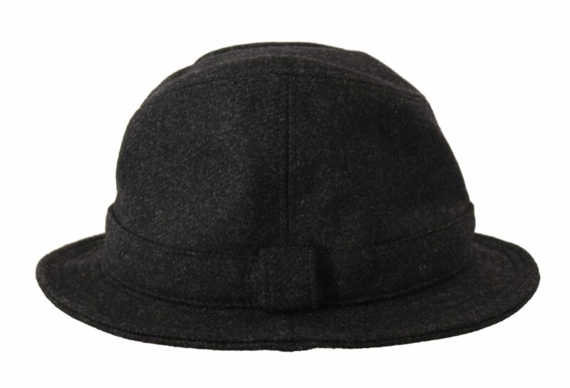Dolce & Gabbana Elegant Gray Trilby Hat in Wool and Cashmere - Image 5