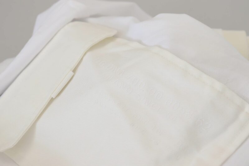 Dolce & Gabbana Elegant White Cotton Tee with DG Chest Pocket - Image 7