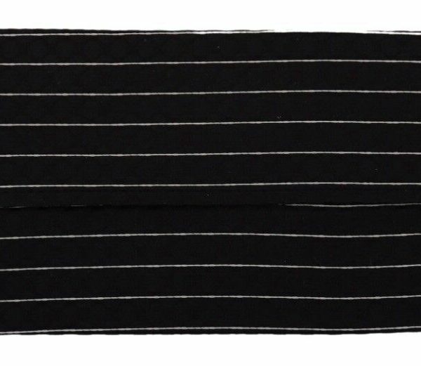 Dolce & Gabbana Elegant Striped Silk Blend Face Mask