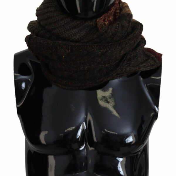 Dolce & Gabbana Elegant Cashmere-Wool Blend Men's Scarf