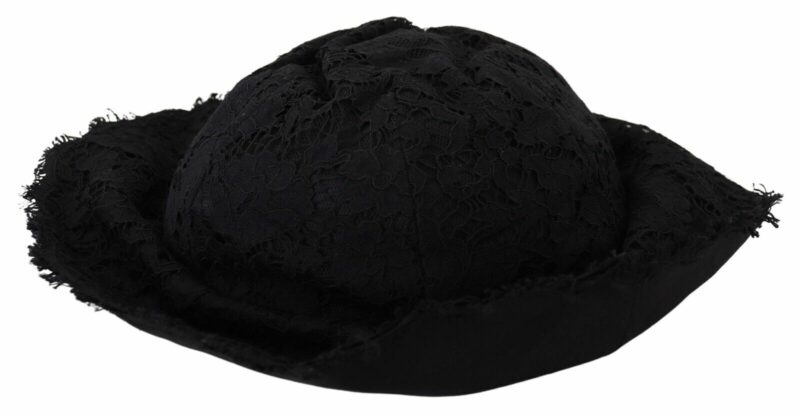 Dolce & Gabbana Elegant Sun-Ready Black Designer Hat - Image 3
